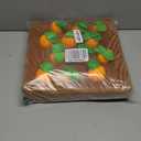 IVVIQQ Interactive Dog Toys，Squeak Carrot Snuffle Mat for Dogs Plush Puzzle Toys 2 in 1 NonSlip Nosework Feed Games for Pet Stress Relief with 12 Carrots…