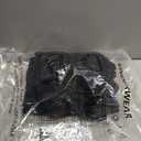 Migbean Womens Seamless Boy Shorts Underwear Soft Stretch Boxer Shorts Briefs No Show Panties 2 Packs Black Grey (Large)