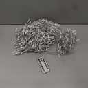 Ollny Christmas Lights Outdoor 800LED 262FT, Blue Plug in Fairy Lights with Remote, 8 Modes Waterproof Timers Dimmable LED String Lights for Indoor House Outside Bedroom Patio Balcony