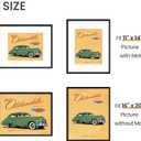 Upsimples 16x20 Picture Frame, Display Pictures 11x14 with Mat or 16 x 20 Without, Wall Hanging Poster Frame, Black, 1 Pack