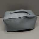 EACHY Travel Makeup Bag, Large Capacity Cosmetic Bag for Women, Waterproof PU Leather, Flat Open Portable Toiletry Bag for Skincare, Brushes & Travel Essentials