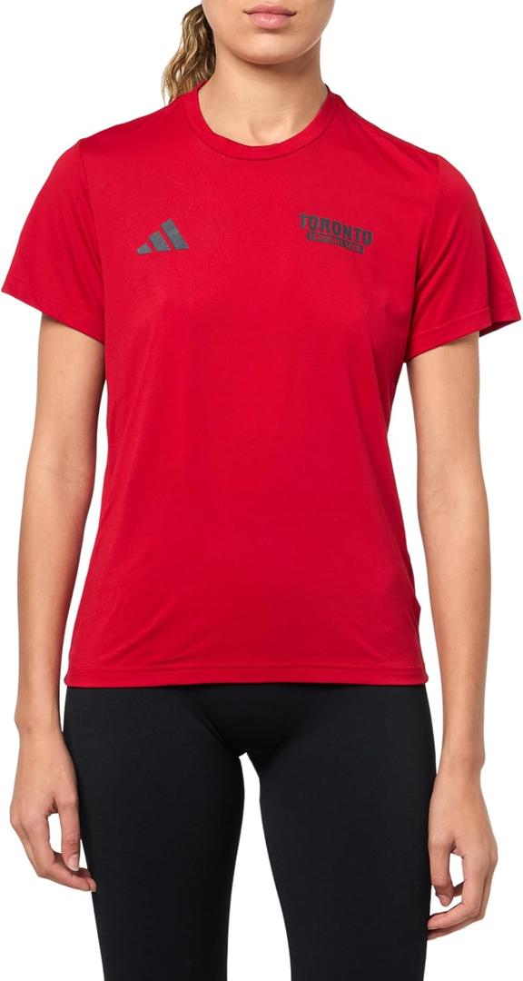 adidas Women's Toronto FC Local Warp Pre-Game Short Sleeve T-Shirt (Large) adidas Women's Toronto FC Local Warp Pre-Game Short Sleeve T-Shirt (Large)
