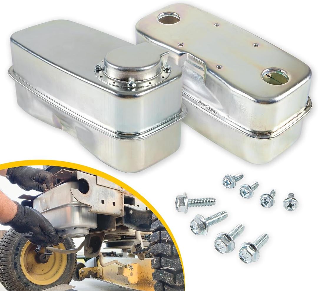 751-0616B 951-0616B Twin Inlet Exhaust Muffler 951-0616 751-0616 Fit for MTD Cub Cadet LT-1018 LT-1022 LT-1024 RZT50 RZT54 RZT42 RZT50KH