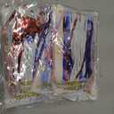 DECOCKRAT 3 Pack Foil Fringe Backdrop - Red&White&Blue Shiny Tinsel Curtains for Party Decoration/Photo Booth Props - 3.3x8.2 FT Metallic Foil Backdrop for Birthday, Wedding, Graduation, Christmas.