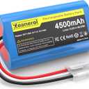 10.8V 4.5Ah Lithium Replacement Battery for Shark Vacuum Battery 10.8V XBT1106N SV1110 SV1110N SV11O6N SV1106N SV116N Freestyle Navigator Cordless Stick Cleaner