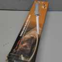 Electric Knife Cordless, Electric Bread Knife with 4 Stainless Steel Blades, Safety Lock Switch, Electric Cutting Knife for Meats, Poultry, Bread, Cheese & More (Gray)