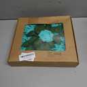 Syhood Artificial Foam Rose Flowers Vintage Fake Roses DIY Bouquets with Leaves and Stems for Wedding Bridal Shower Party Centerpieces Home Romantic Decor(Turquoise,25 Pieces)