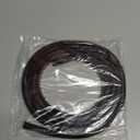 Wall Cord Hider 118 Inch, Self Adhesive Cable Hider Cord Cover for Wires, Flexible Wire Cover Cable Raceway for Cord Management W0.59 H0.39in Black