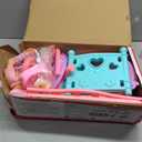 deAO 12 Baby Doll Play Set with Crib, Mobile, High Chair Feeding Accessories, Interactive Dolls for Girls Kids Pretend Play Baby Dolls 21 PCS