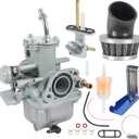 Carburetor Replacement For Yamaha Raptor 80 YFM80, Raptor 50 YFM50, Grizzly 80 YFM80 2002-2008, Champ 100 YFM100 1987-1991