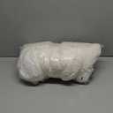 Small Throw Super Soft Blanket Microplush Comfort Cozy Fleece 50" Inch (W) x 60" inch (L) (Ivory Beige)