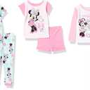 Disney unisex-child 6-piece Snug-fit Cotton Pajama Set, Soft & Cute for Kids (18 Months, Unicorn Dreams)
