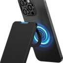 BENKS for MagSafe Wallet with Stand, ArmorGo Magnetic Wallet for Men, Minimalist Card Holder Fit 3 Cards for iPhone 16/15/14/13/12 Series, RFID Blocking, Built with Kevlar (Black/600D)