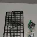 MSJGA Laundry Room Shelves Wall Mounted with Storage Basket - Stackable Wire Wall Shelves Organizer for Towels, Detergent, Tissues | Space-Saving Over Washer & Dryer, Small Spaces(11.8"Wx7.9"Dx8.5"H)