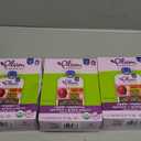 Plum Organics Stage 2 Organic Baby Food - Apple, Raspberry, Spinach, and Greek Yogurt - 3.5 oz Pouch (Pack of 4) - Organic Fruit and Vegetable Baby Food Pouch Pack Of 3 (BBD: 10/03/25)