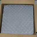 Dog Car Seat for Small and Medium Dogs Up to 35 lbs Memory Foam Dog Booster Seat with Safety Leash & Storage Pockets, Fits Front & Back Car Seats, Removable Washable Cover - Black & Gray