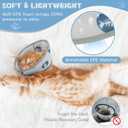 Cat Cone Collar Soft Elizabethan Collar for Surgery Recovery - Adjustable for Small and Large Cats Kittens to Stop Licking, Size: S (Neck 5"-7")