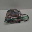 sqlp Large Work Tote Bag for Women Designer Purses and Handbags Big Bucket bags Womens Travel Shoulder Bag (Blue Check)