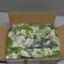 Lvydec Wisteria Artificial Flowers Garland, 4Pcs Total 28.8ft White Artificial Wisteria Vine Silk Hanging Flower for Home Garden Outdoor Ceremony Wedding Arch Floral Decor