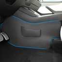 Seat Side Anti Kick Pads for Tesla Model Y Juniper 2025 Interior Guard Floor Mat Water Resistant & Dirt Center Console Protector Cover for New Model Y Launch Series Accessories