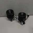 2 Pcs Bathroom Exhaust Fan Motor Replacement Part, Compatible with Nutone Broan S97009796, 162-E/G/J/K/L/M and 164-E/G/J/K/L/M, 70 CFM 120V 0.9A Blower Assembly for Bulb Ceiling Heater