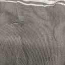 MAGCOMSEN Men's Sweaters 1/4 Zip Cotton Sweater Pullover Polo Sweaters Striped Fall Winter Warm Sweatshirts (Large, Dark Grey Black)