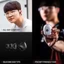 SteelSeries Arctis GameBuds for Xbox/PC/PS5/Switch/Mobile  Quick-Switch 2.4GHz+Bluetooth 5.3  Active Noise Cancelling  Mobile App  Water Resistant IP55  40H Battery with Qi Charging Case - Black