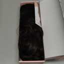 SEIKEA Ponytail Extension, 24" Fluffy Long Wavy Curly Claw Clip Hair Extensions Ponytail Multi-layered Clip in Fake Pony Tails Natural Soft Synthetic Hairpiece Black Brown