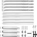 Grill Replacement Parts for Charbroil Performance 4 Burner 463365021 463365522 463352521, 5 Burner 463450022 463448021 463451022, G325-0002-W1 G327-2100-W1, 15.5 Heat Plate, 15.3 Burner, Igniter