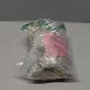 Flufymooz 100 Pure Protein Ponytail Extension, 18 Inch Curly Claw Clip Ponytail Hair Extensions Natural Soft pony tail hairpiece for women-Light Blonde with White Blonde