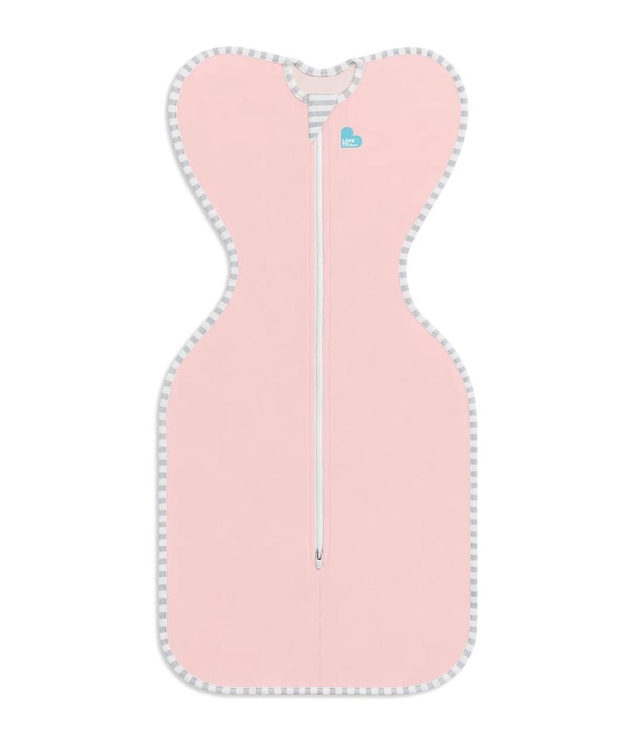 Love to Dream Swaddle UP, Baby Sleep Sack, Self-Soothing Swaddles for Newborns, Improves Sleep, Snug Fit Helps Calm Startle Reflex, New Born Essentials for Baby, 1.0 TOG, 13-19 lbs, Pink (Medium (13-19 lbs.), Dusty Pink)