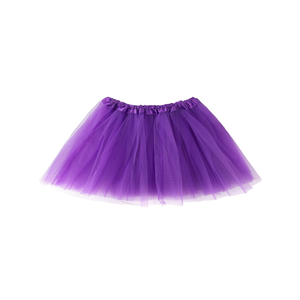 Lanzom Women's Classic Elastic 4-Layered Tulle Tutu Skirt Ballet Party Costume