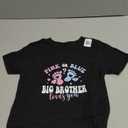 Pink Or Blue Big Brother Loves You Baby Gender Reveal Party T-Shirt. 2T