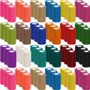 54 Pack Colorful Self Adhesive Bandage Wrap Bulk 4 Inch x 5 Yards Cohesive Bandage,Vet Wrap Breathable Elastic Self-Adherent Tape for Stretch Athletic Sports Wrist Ankle Dogs Pet Vet Wrap (18 Colors)