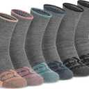 Timberland PRO Women's Work Quarter Socks (Grey)