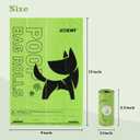 270 Count 13 x 9 Dog Poop Bags Rolls with Holder | Leakproof, Extra Thick & Tear-Resistant Waste Bags for Doggie, Cats & Pets | Unscented, Sturdy & Durable Pet Cleanup Bags for On-The-Go Use