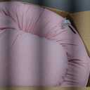 Momcozy Pregnancy Pillows for Sleeping, U Shaped Full Body Maternity Pillow for Side Sleeping - Support for Back, Legs, Belly, HIPS, 57 Inch, Pink