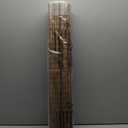 Blackout Cordless Bamboo Roman Shades 28 3/4×64 in Penang Teak