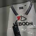 Men's Pique Polo Shirts Long Sleeve Cotton Blend Tipped Casual Collared Polo Shirts Business Classic Fit (White, XXL)