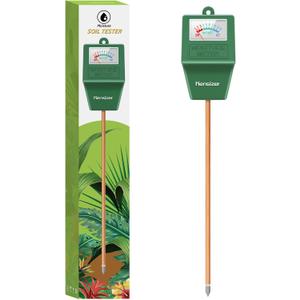 Kensizer Soil Tester, Soil Moisture Meter, Gardening Farm Lawn Test Kit Tool, Digital Plant Probe, Water Hydrometer for Indoor Outdoor, No Battery Required