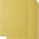 Best Paper Greetings Gold Glitter Card Stock - 24 Sheets, 8 x 12 in, Double-Sided, 250 GSM - Invitation Cardstock, DIY Craft Paper & Card Making