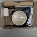 12oz IntelliHeat Coffee Mug | Baristas Choice | Exclusive Wireless SmartSense Pad | Maintains Perfect 135F | Hand-Crafted Ceramic Mug & Lid | Great for Tea Drinkers | Backed for Life - Blue