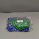 Halloween Costume Men Adult,Plumber Jumpsuit Cosplay Costume with Hat Gloves Moustache Accessories Set (Large, Green)