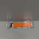 SNBLK Magnetic Watchband Compatible with Apple Watch for Men 44mm 45mm 46mm 49mm 42mm 41mm 40mm 38mm Women, Silicone Sport Strong Magnet Strap for iWatch Series 11 Ultra 3 Ultra 2 Se 10 9 8 7 6 5 4 1 (Black/Orange)