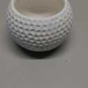 Accents & Occasions Ceramic Golf Ball Planter or Flower Arrangement Vase, 3-3/4-Inch