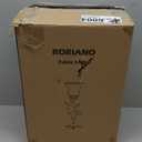 Touch Control Table Lamp with 2 USB Charging Ports, 3-Way Dimmable Bedside Nightstand Lamps, Amber Glass Shade Vintage Rural Leaf Lamp for Living Room, Bedroom, Dresser, LED Bulb Included (Bronze)