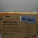 360 Rotating Bookshelf Simple Multi-Story Small Footprint Standing Shelf for Office Study(White) (40*190cm)