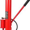 8-Ton Hydraulic Ram Jack-Air Pump (Red)