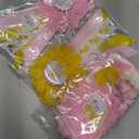 Cheerupp Duck Baby Shower Maternity Sash Kit - Pink Yellow Duck Baby Shower Belly Belt and Mom to Be & Dad to Be Corsage Pins, New Parents Pregnancy Photo Props Party Supplies