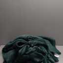 BEDELITE Flannel Sheets Twin Size Dark Green - Super Soft Fleece Sheets Set Fluffy Extra Plush, 3 Piece(Include Fitted Sheet, Flat Sheet, 1 Pillowcase)